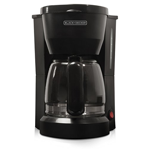 Black & Decker CM0755S 5 Cup Drip Coffee Maker, Stainless Steel 