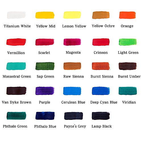 Best image of acrylic paint sets