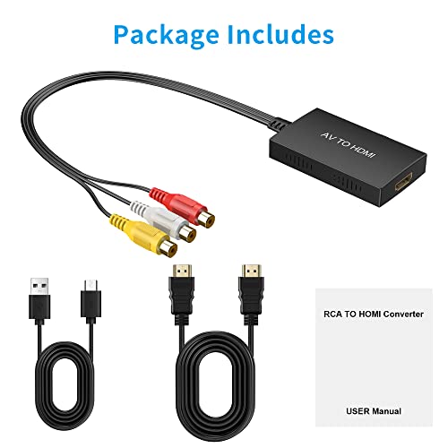 Best image of av to hdmi converters