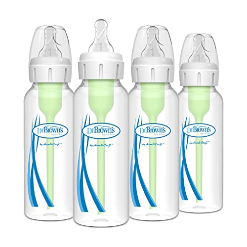  Lansinoh NaturalWave Baby Bottle Nipples, Slow Flow, Size 2S,  Anti-Colic, 2 Count : Baby Bottle Nipples : Baby