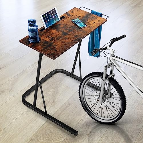 rad cycle products adjustable bike trainer fitness desk