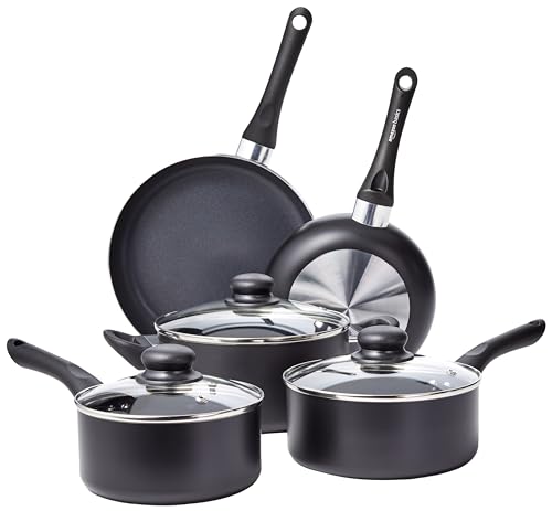 ESLITE LIFE Frying Pan Set Nonstick Skillet Set Induction Compatible With  Granite review 