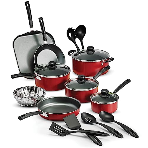  SODAY Pots and Pans Set Non Stick, 12 Pcs Kitchen