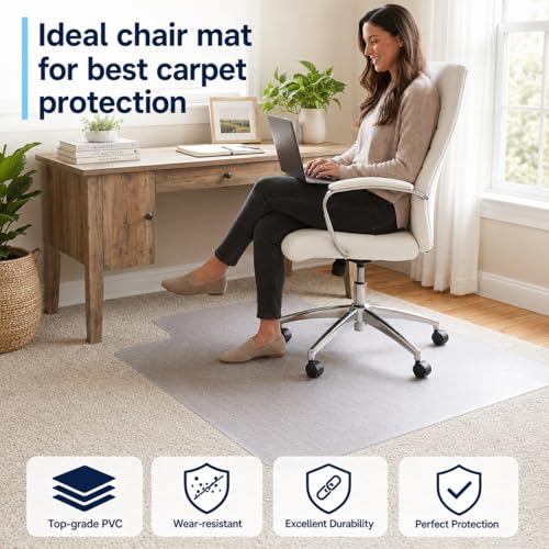 Best image of carpet chair mats