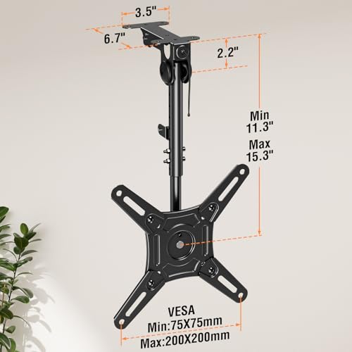 Best image of ceiling tv mounts