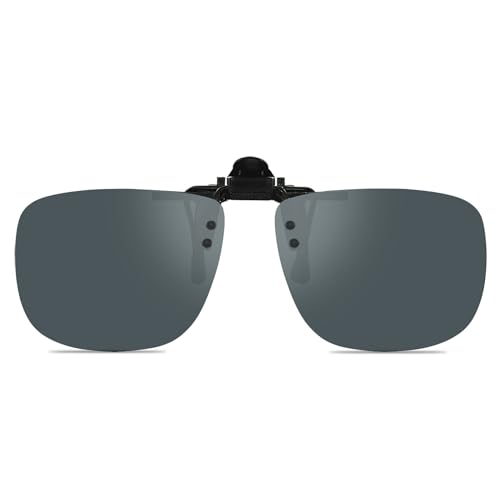 WANGLY Polarized Unisex Clip on Flip up Sunglasses image