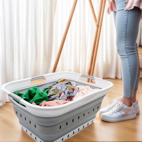 Best image of collapsible laundry baskets