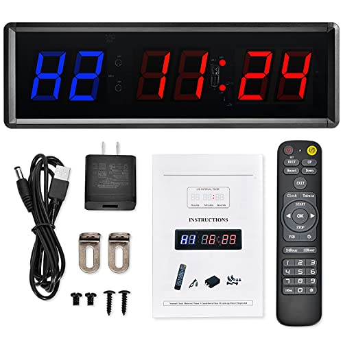 Btbsign programmable timer for gym and crossfit hotsell