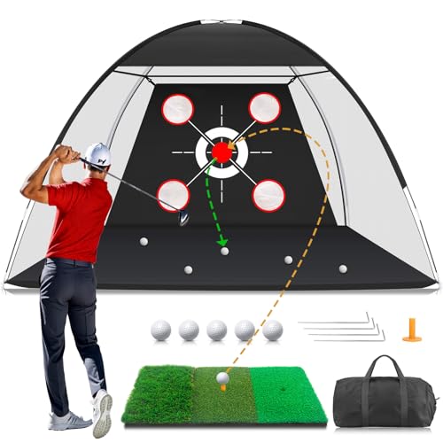 Best image of golf practice nets