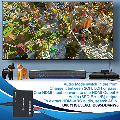 Best image of hdmi audio extractors