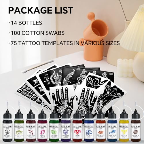 Best image of henna tattoo kits