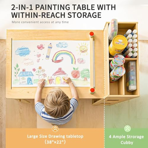 Best image of kids art tables