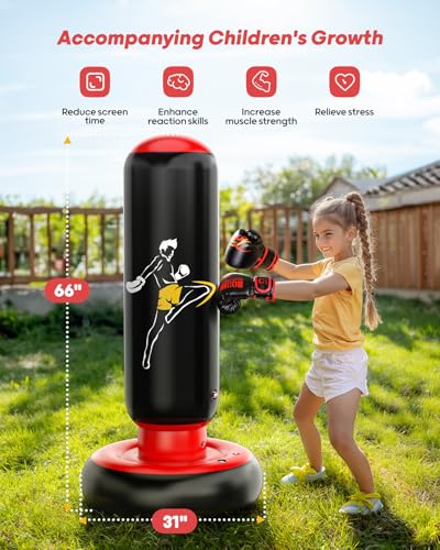 Best image of kids punching bags