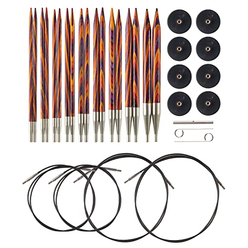 KOKNIT Circular Knitting Needles Set, Bamboo Knitting Needles
