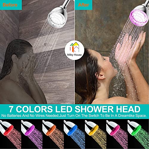 Best image of led shower heads