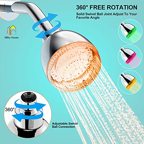 Best image of led shower heads