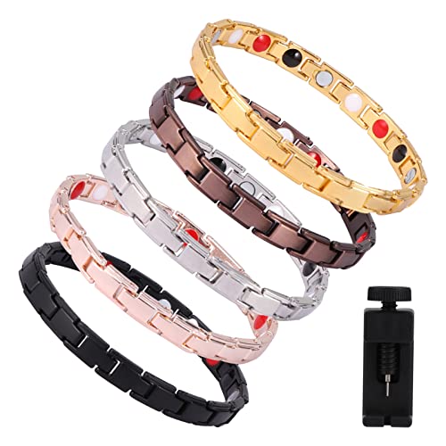 Wellness Magnetic Therapy Bracelets LeaderFeraco Jewelry
