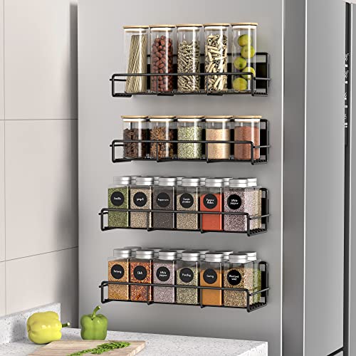 Gneiss Spice Empty Magnetic Spice Rack for Fridge