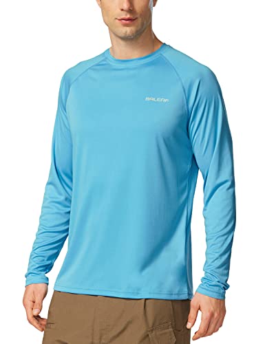 jeansian Herren UPF 50 UV Sun Protection Outdoor Sport Tee Shirt Tshirt T-Shirt Tops LangarmLA245