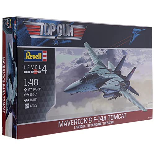 Revell RMX855872 1:48 Maverick's F-14A Tomcat [Top Gun] Building KIT] image