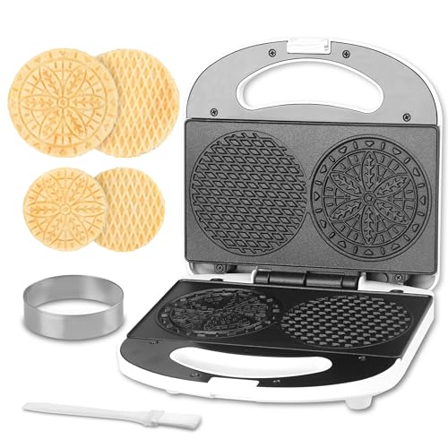 Costante Imports - ✨ Electric Pizzelle Irons ✨ Back in stock are our two  most popular electric pizzelle irons, model 8045100 (left) and 8030100  (right)! Still made in Abruzzo, Italy by @cbe_elettrodomestici