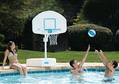 Best image of pool basketball hoops