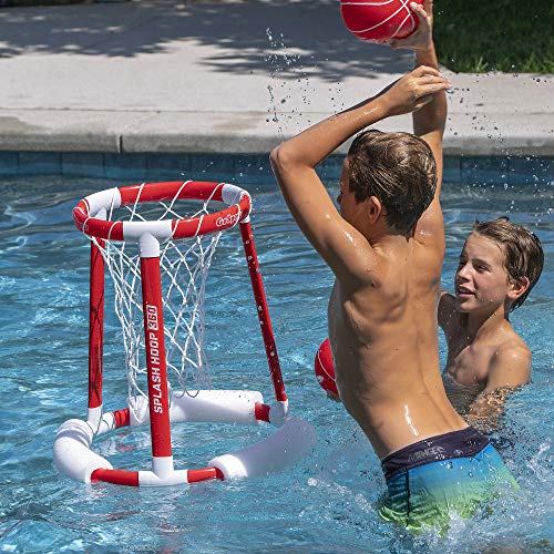 Best image of pool basketball hoops