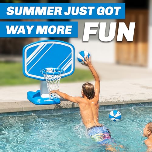 Best image of pool basketball hoops