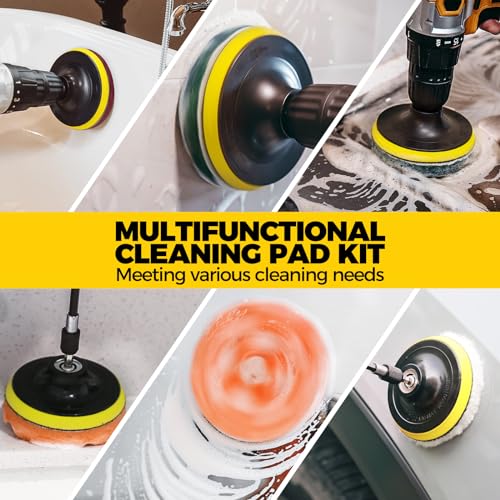 Best image of power scrubbing drill brush attachments