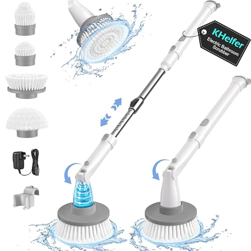  untovei Electric Spin Scrubber, Cordless Shower