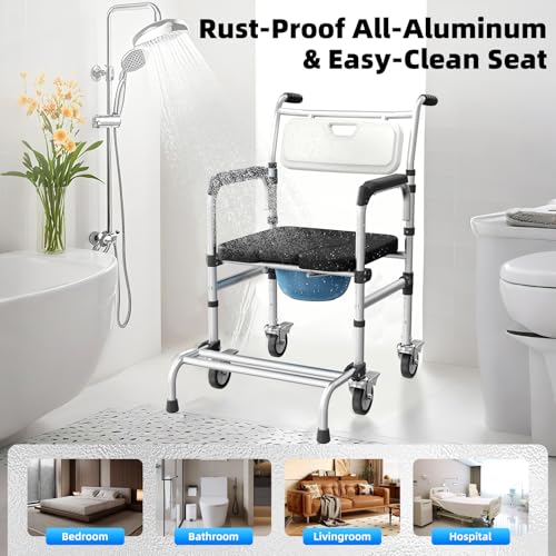 Best image of rolling shower chairs