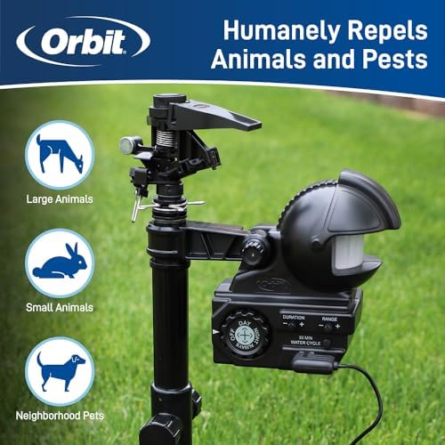 Best image of scarecrow sprinklers