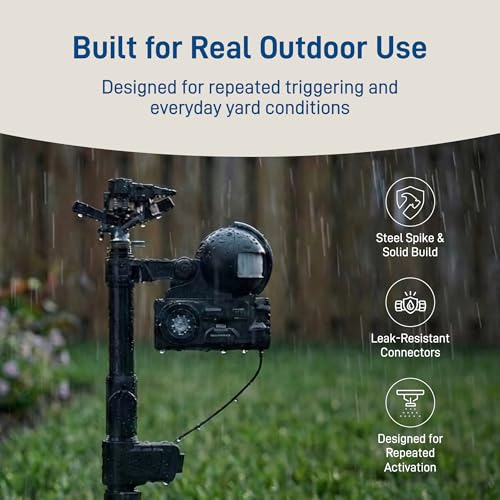 Best image of scarecrow sprinklers