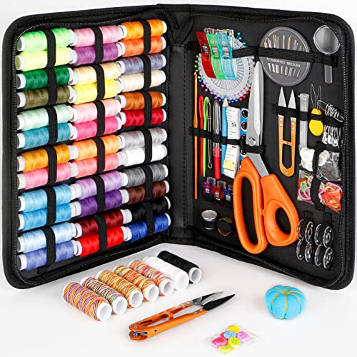 Premium Sewing Kit Portable Needle and Thread Kit sewing kit travel 104 Pcs