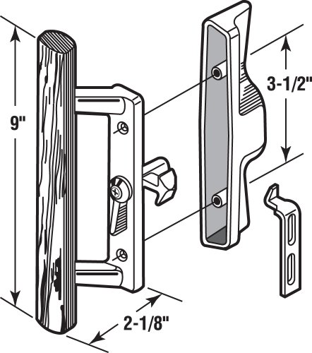 Best image of sliding glass door handles