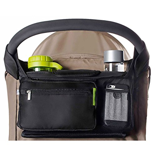 Universal Baby Pram Bag with Adjustable Shoulder Strap Essential Stroller Accessories Storage Bag Kacoco Pram Organiser