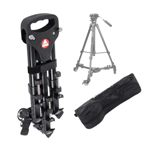 Dolly Per Treppiede Manfrotto 114 - Carrello Con Ruote Per Video, Capacità 60kg - Foto 8