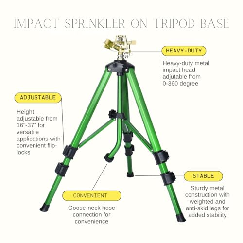 Best image of tripod sprinklers