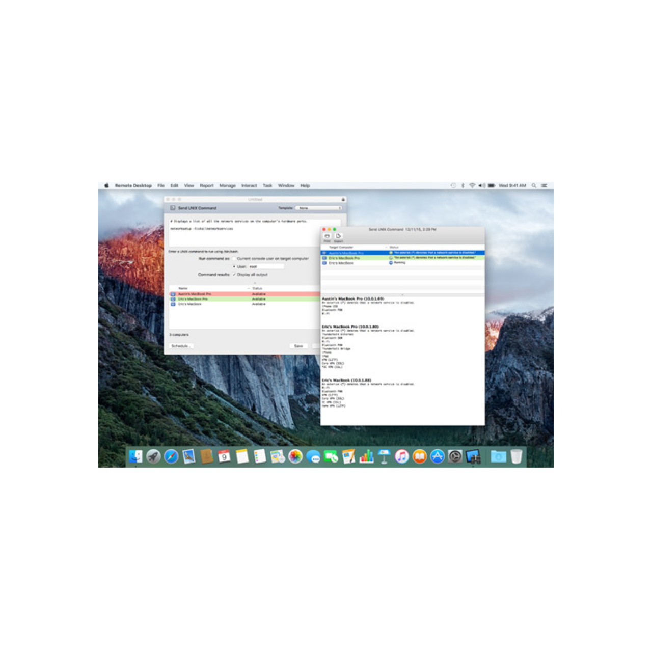 apple remote desktop to windows