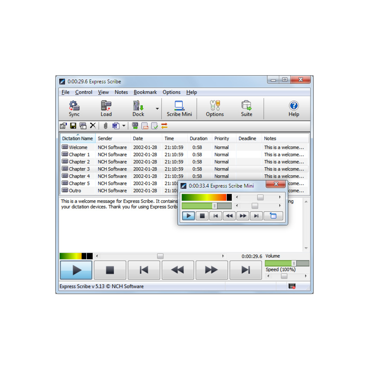 nch express scribe 6.0 download