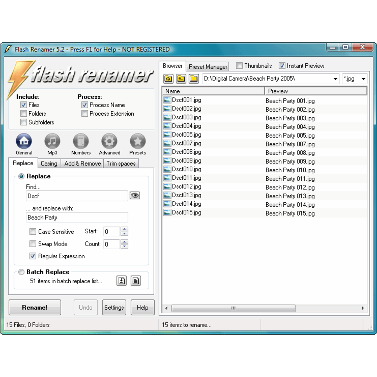 flash renamer free download