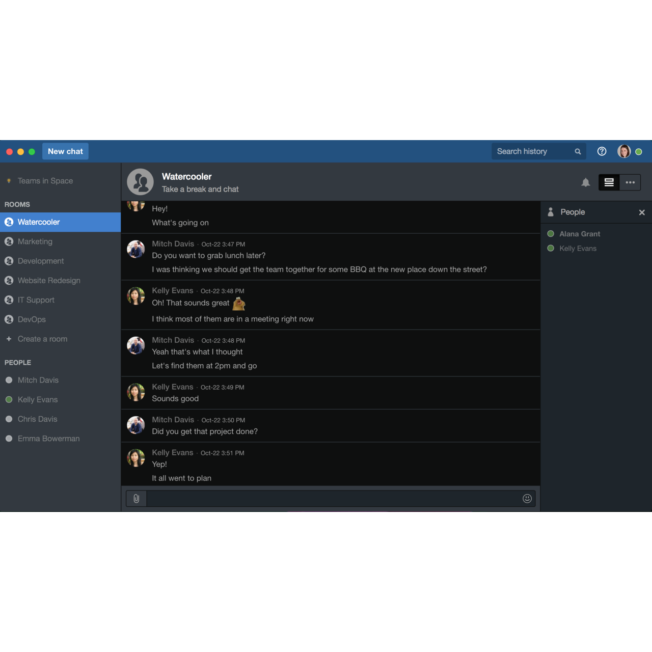messaging program for mac hipchat slack steam