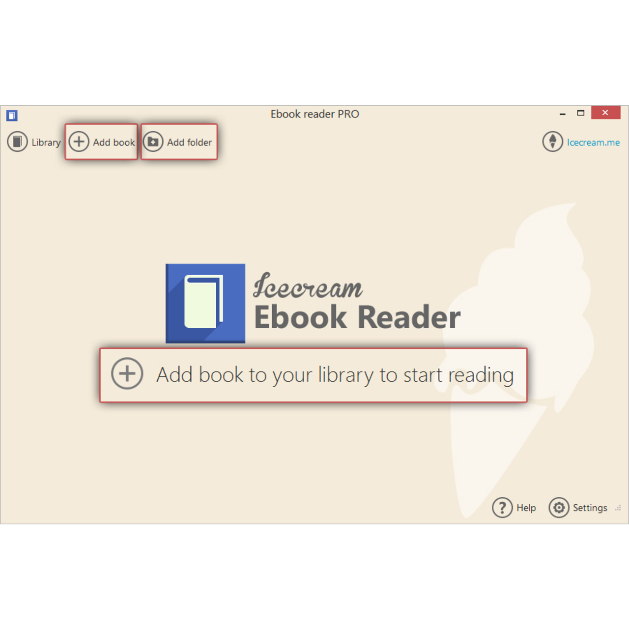 IceCream Ebook Reader 6.33 Pro free instals