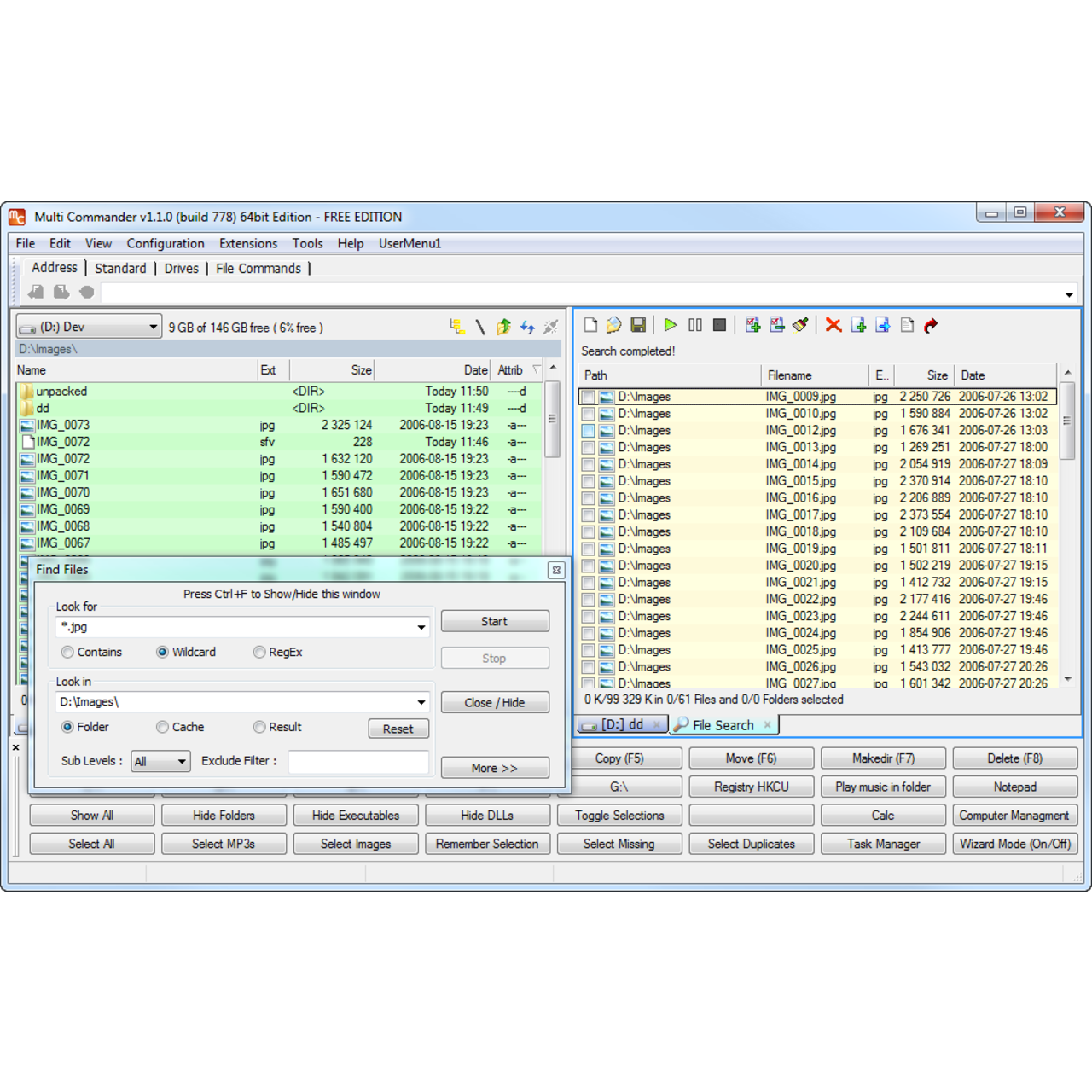 MultiCommander - FileManager for professionals