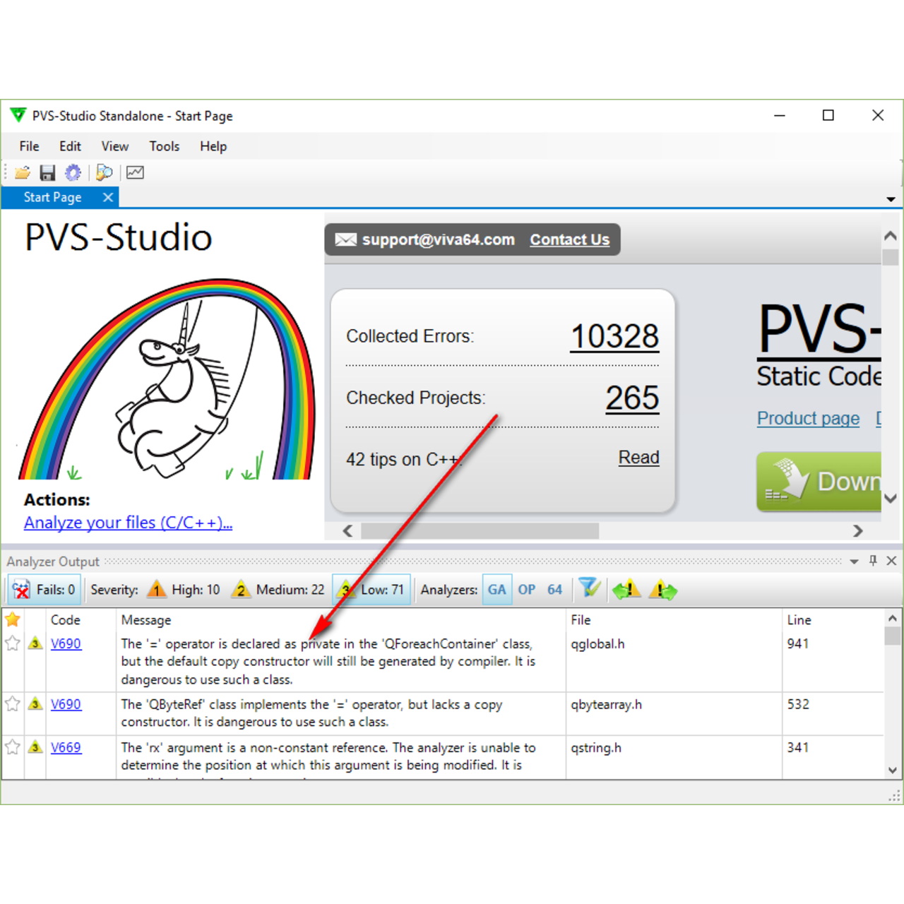 for mac download PVS-Studio 7.26.74066.377