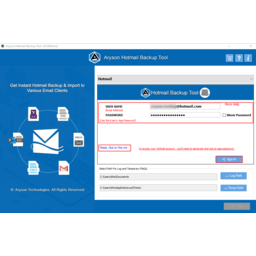 Hotmail Backup Tool icon