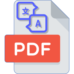 PDF translator icon