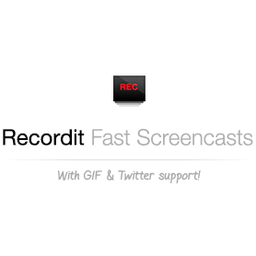 Recordit: Record screencasts fast & free! with GIF Support!