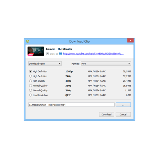 4K Downloader 5.8.7 download the new version