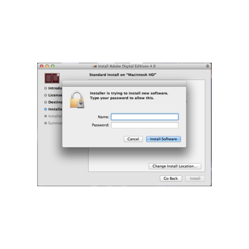 how to run adobe digital editions 4.5 with wine